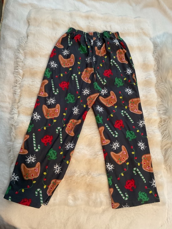 Stay Up Late Other - Kids Game Controller Gingerbread & Candy Cane Holiday Pajama Pants- L 10/12